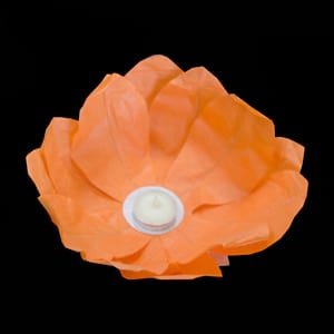 Oranža ūdens laterna